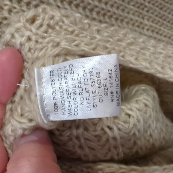 She + Sky, Knitted Sweater, Size L - Picture 7 of 7